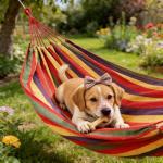 Ovyuzhen Portable Outdoor Hammock with Carry Bag