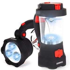 Rechargeable LED Camping Lantern with Wind-Up Power