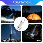 1200LM Mini Keychain Flashlight for Outdoor Use