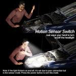 Blukar 2000L Rechargeable LED Headlamp with Sensors