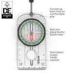 Silva Ranger Hiking Compass with Map Scales