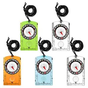 Compass Navigation Kit for Hiking and Orienteering