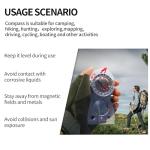 4-Pack Navigation Compass with Lanyard for Adventure