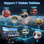 7" Truck GPS with UK & Europe Maps