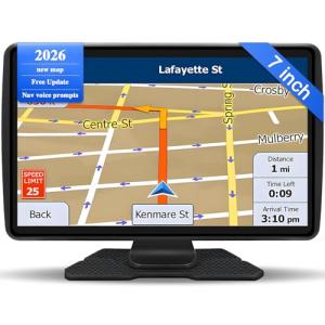 GPS Navigation for Cars and Trucks - 7 Inch
