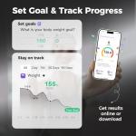 Ovutek Smart Body Fat Scale with App