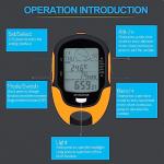 Portable GPS Navigator with Altimeter and Barometer