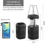 ROCAM Solar Lantern with Hand Crank and Battery