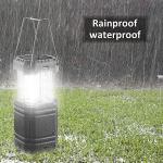 ROCAM Solar Lantern with Hand Crank and Battery