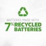 Rechargeable AA Batteries - 4 Pack, 1300 mAh