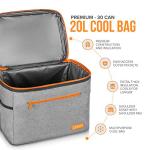 LIVIVO 20L Insulated Cooler Bag for Outdoor Fun