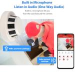 Revodata 5MP PoE Security Camera with Microphone