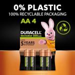 Duracell Rechargeable AA Batteries - Pack of 4