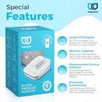 Aspedan Bluetooth Blood Pressure Monitor with App