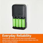 Rechargeable AA NiMh Batteries with Charger