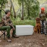 113-Liter Insulated Outdoor Ice Chest Cooler