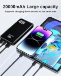 20000mAh Fast Charging USB C Portable Power Bank