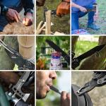 15-in-1 Folding Axe Multitool for Camping