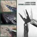 WORKPRO 11-in-1 Camping Multi-Tool with Sheath
