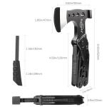 15-in-1 Folding Axe Multitool for Camping