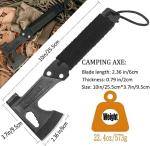 HONZIN 3-in-1 Multi Tool Axe for Camping