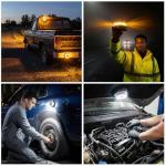 LED Rotating Beacon with 3 Flash Modes