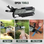 WORKPRO 11-in-1 Camping Multi-Tool with Sheath