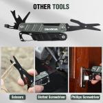WORKPRO 11-in-1 Camping Multi-Tool with Sheath