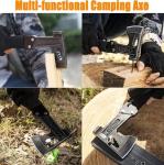 HONZIN 3-in-1 Multi Tool Axe for Camping