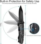 HONZIN Multi-Purpose Folding Pliers with Pouch