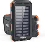 Vikeri 26800mAh Solar Power Bank with Flashlight