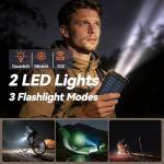 Vikeri 26800mAh Solar Power Bank with Flashlight