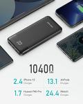 Charmast 10400mAh Ultra Slim USB-C Power Bank