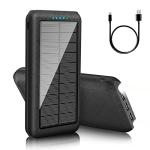 26800mAh Solar Power Bank with USB Outputs