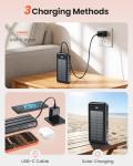 27,000mAh Solar Power Bank with Fast Charging