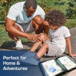 Comprehensive 320-Piece First Aid Kit Bag