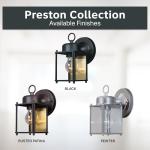 8-Inch Outdoor Wall Lantern Light Fixture