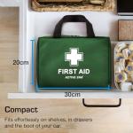 Comprehensive 320-Piece First Aid Kit Bag