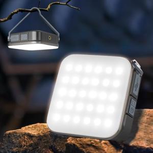 Rechargeable Solar LED Camping Lantern with Power Bank