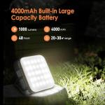 Rechargeable Solar LED Camping Lantern with Power Bank