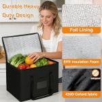 Insulated 40L Cooler Bag for Food & Drinks
