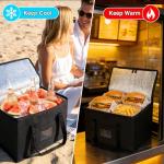 Insulated 40L Cooler Bag for Food & Drinks