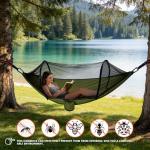 Lightweight Double Camping Hammock with Mosquito Net