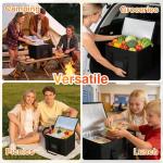 Insulated 40L Cooler Bag for Food & Drinks