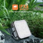 Rechargeable Solar LED Camping Lantern with Power Bank