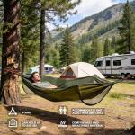Lightweight Double Camping Hammock with Mosquito Net