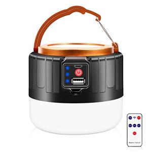 Flintronic 1000LM Solar Camping Lantern with Remote