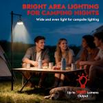 WARSUN Solar Rechargeable Camping Lantern and Light