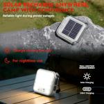 WARSUN Solar Rechargeable Camping Lantern and Light