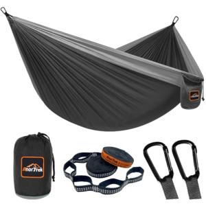 Lightweight Portable Camping Hammock with Tree Straps